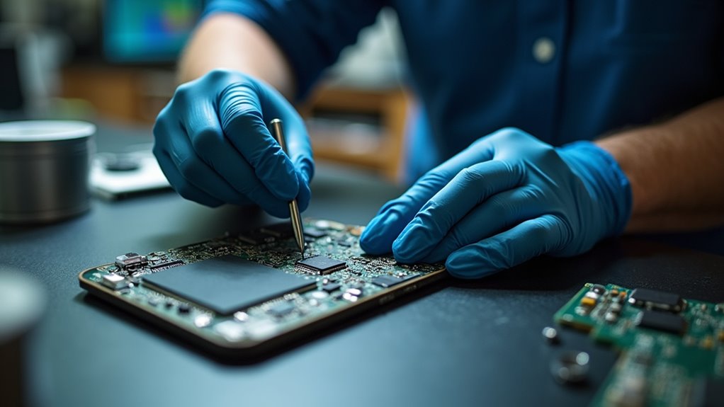 diagnostyka usterek płyty głównej iPhone