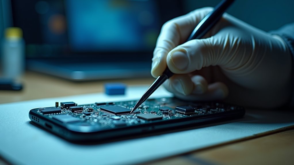 diagnostyka i rozwiązywanie problemów z płytą główną iPhone