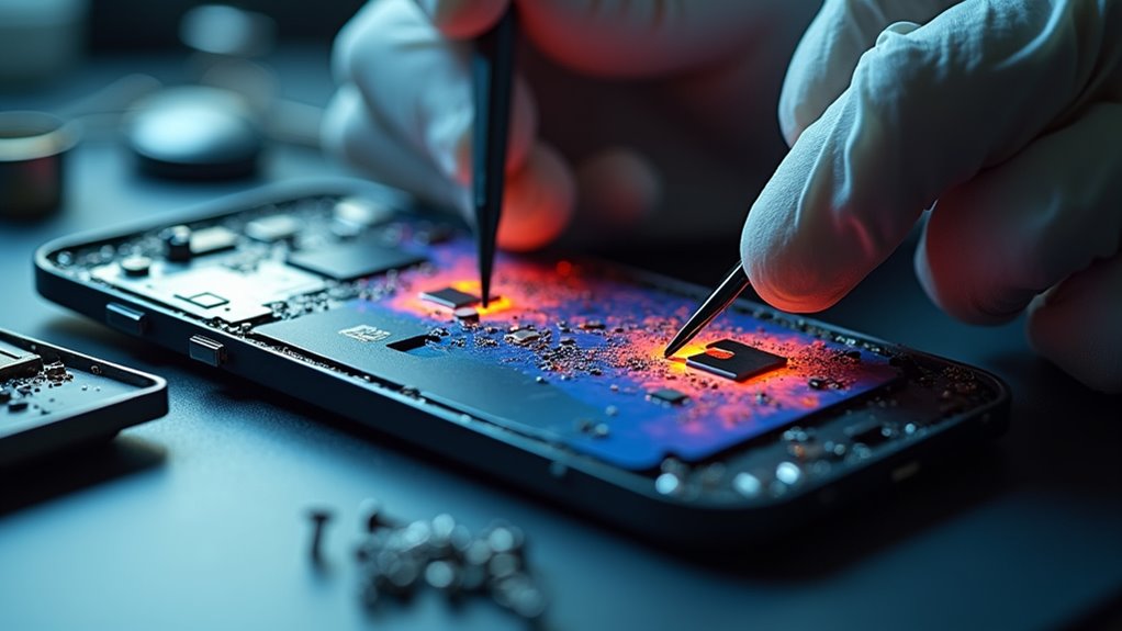 kroki diagnostyczne przegrzewania iPhone
