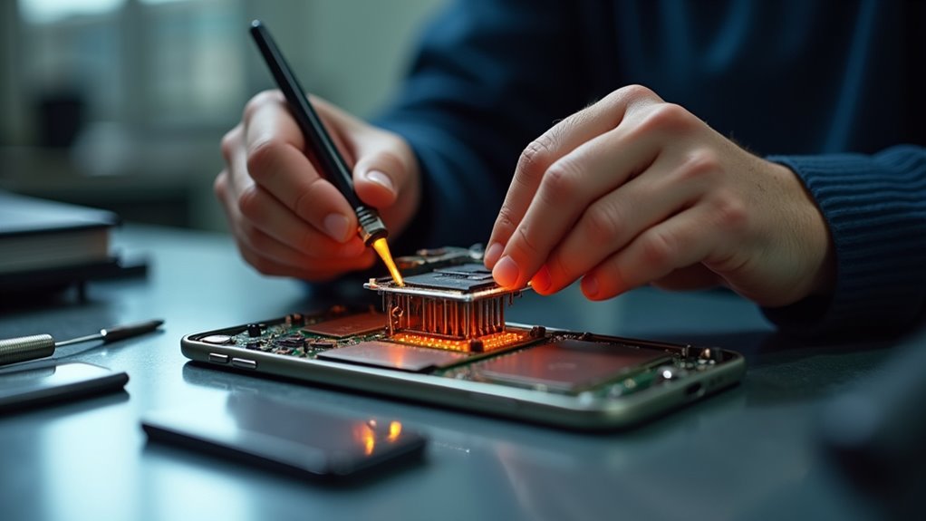 naprawa przegrzewającego się iPhone'a z oc awek