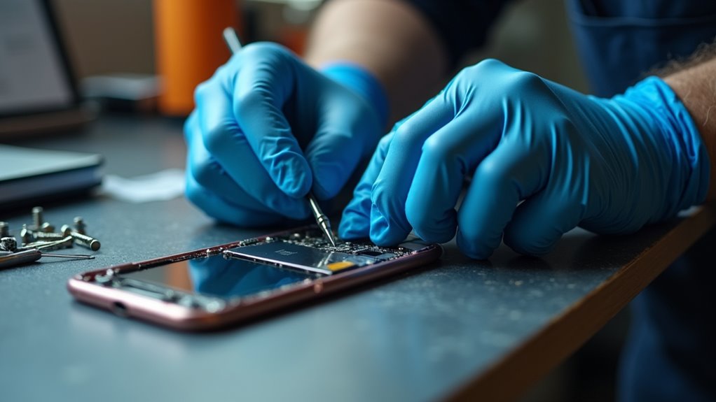 Wymiana komponentów na odnowione części Grudziądz cennik części do iPhone