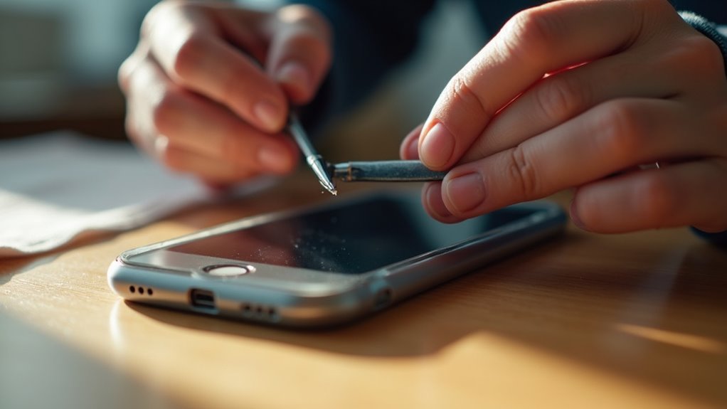 instalacja ochronnego etui na iPhone'a greeng ra
