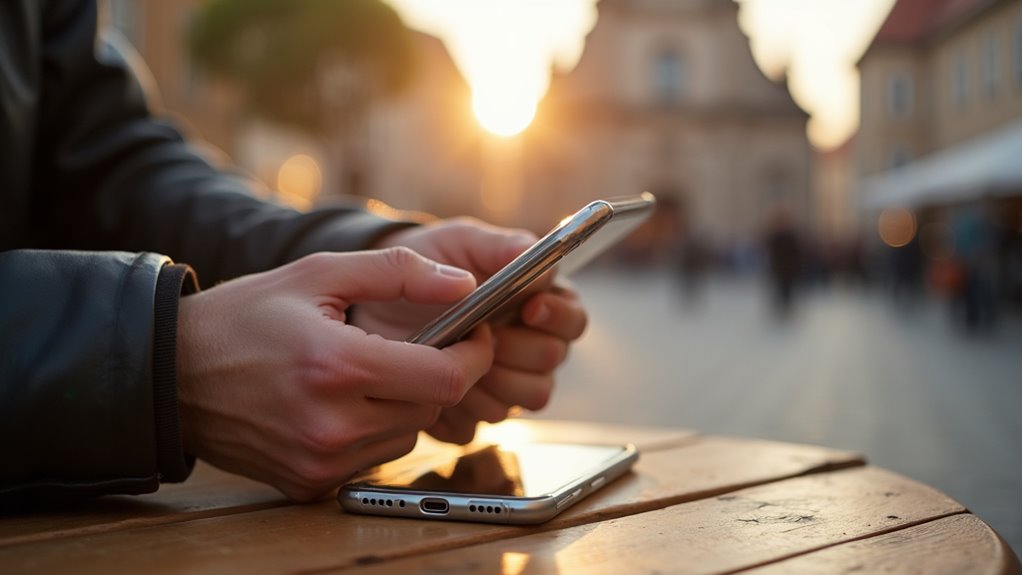 montaż ochronnego etui na iPhone'a