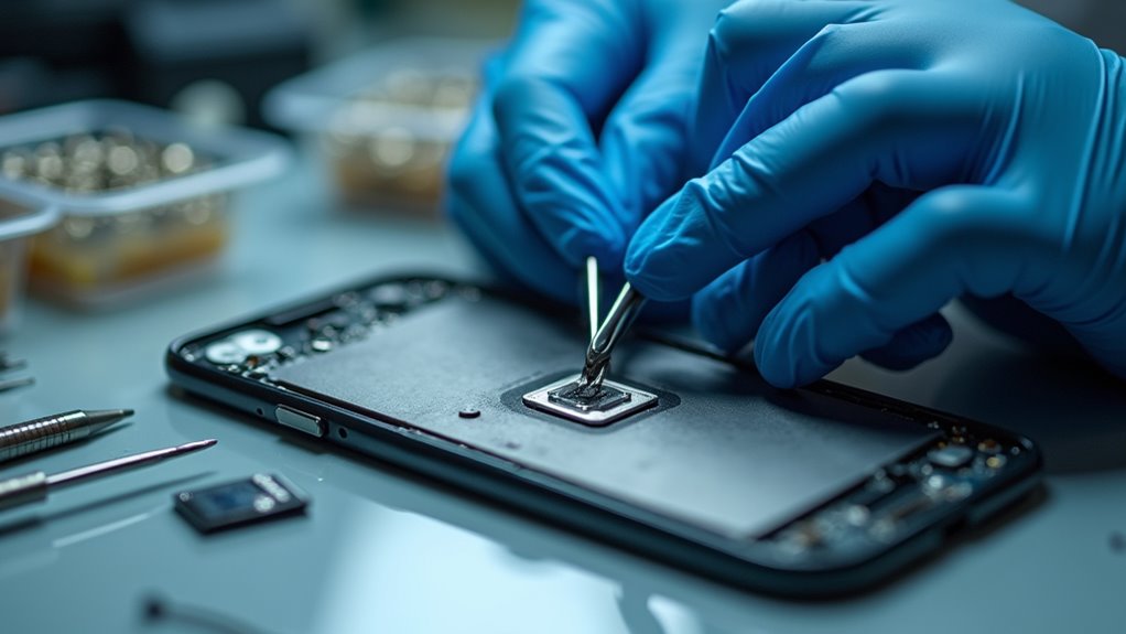 diagnostyka czujnika zbliżeniowego iPhone