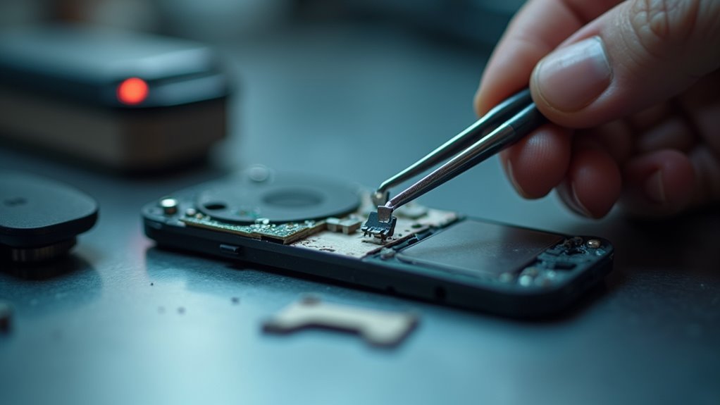 diagnostyka czujnika zbliżeniowego iPhone