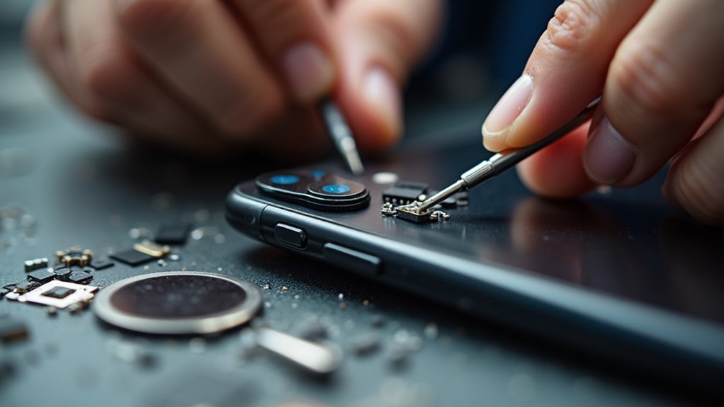 naprawa czujnika zbliżeniowego iPhone'a elbl g
