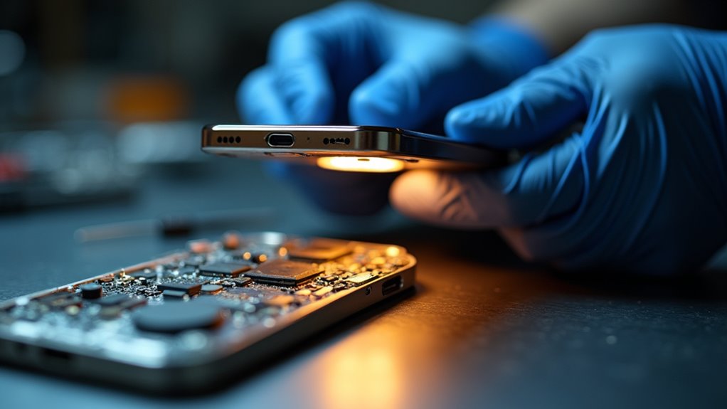 naprawa czujnika zbliżeniowego iPhone'a