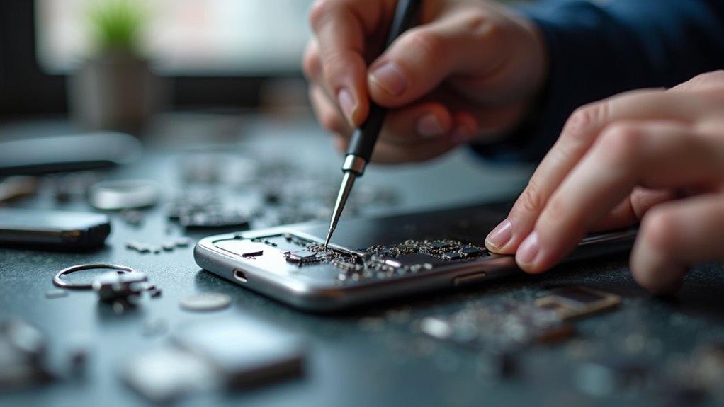 Naprawa czujnika zbliżeniowego iPhone'a Wałbrzych iphone proximity sensor repair wa brzych
