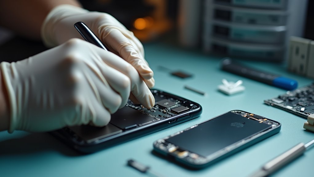 rozbicie kosztów naprawy iPhone