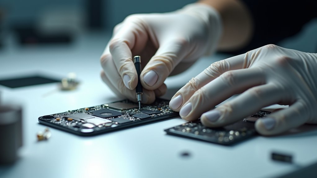 Wymiana komponentów na części odnowione Legnica cennik napraw iPhone