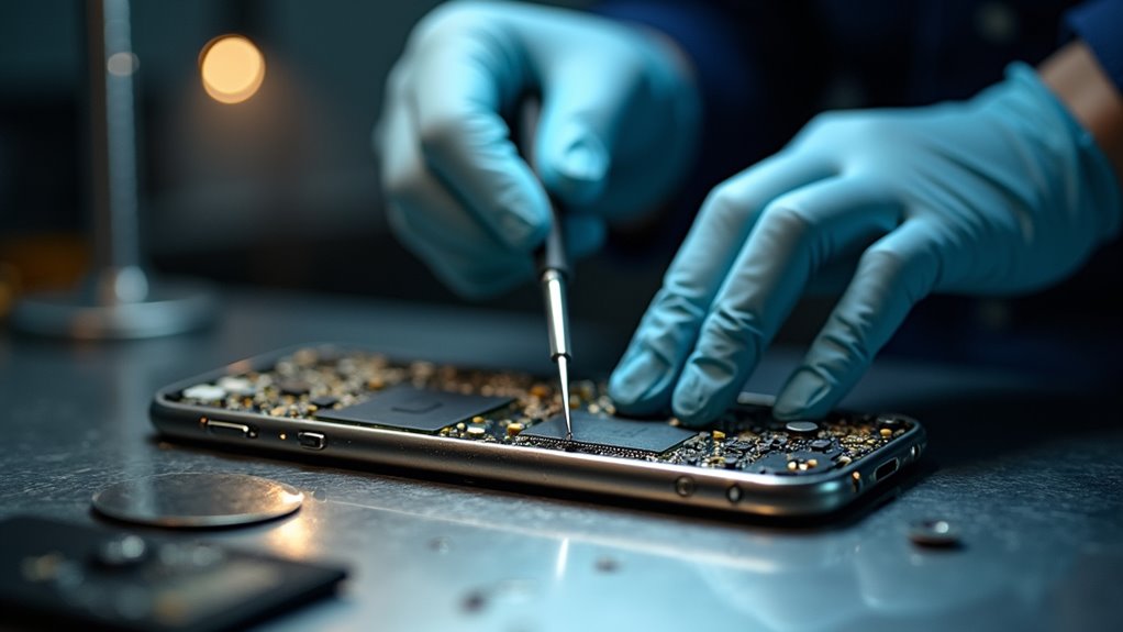 naprawa iPhone'a po zalaniu