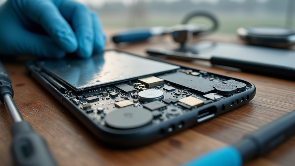 naprawa iPhone'a po zalaniu