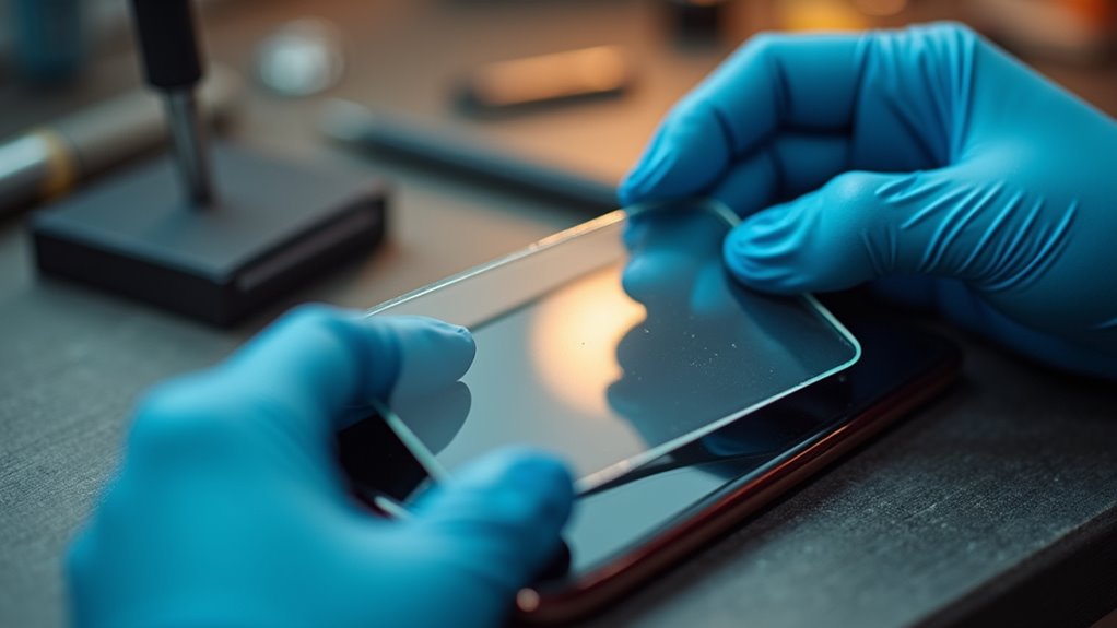 Montaż szkła ochronnego na ekranie iPhone’a Jaworzno ochrona ekranu iPhone Jaworzno