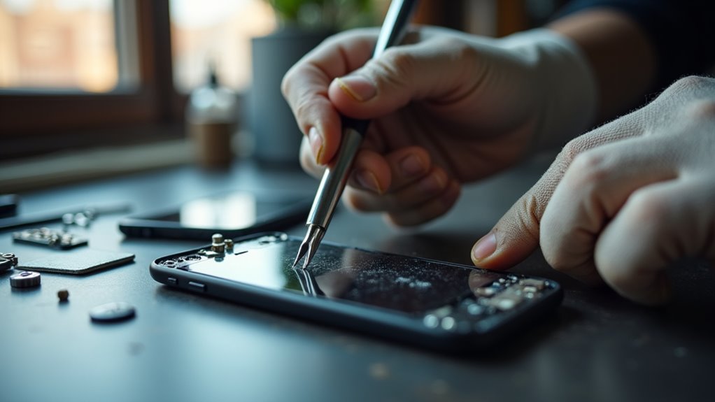 Wymiana wyświetlacza iPhone'a Dąbrowa Górnicza naprawa ekranu iPhone d