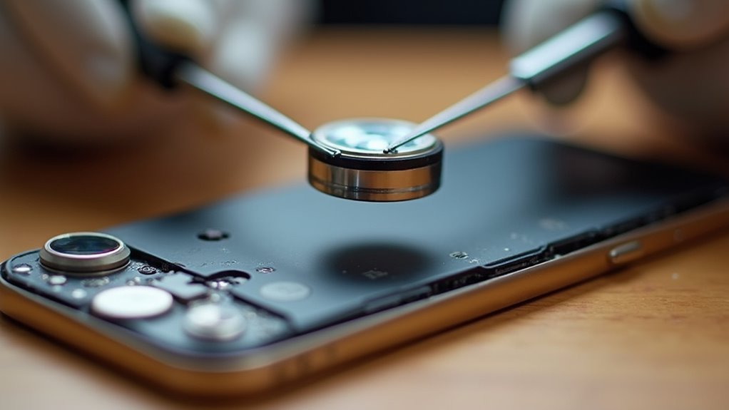 Wymiana obiektywu aparatu iPhone Włocławek ceny naprawy ekranu iPhone