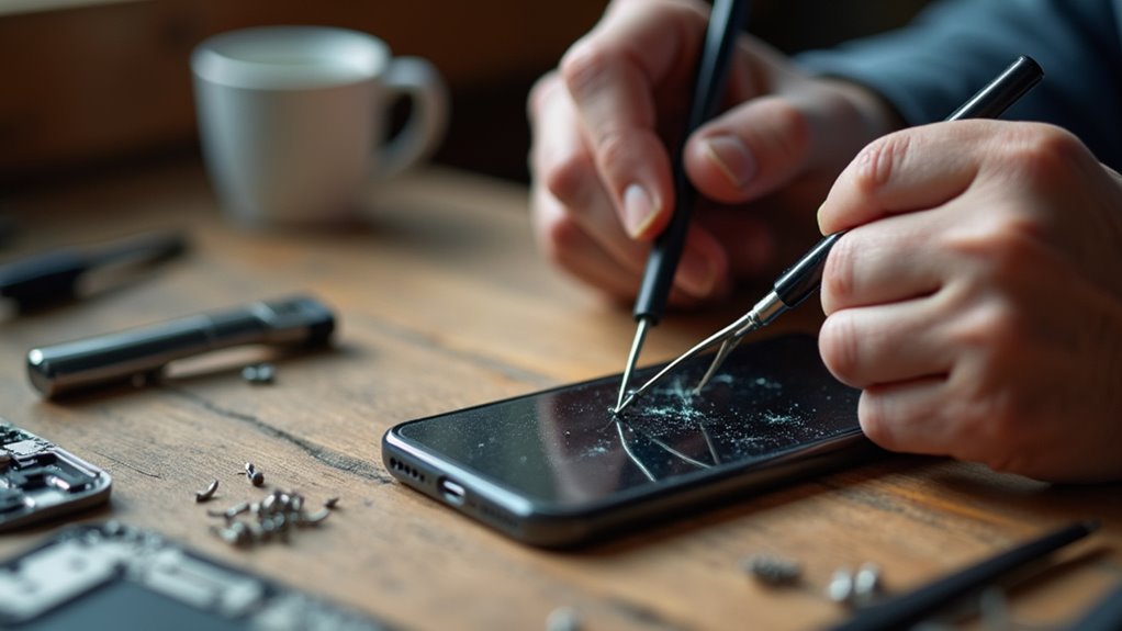wymiana ekranu iPhone'a p ock