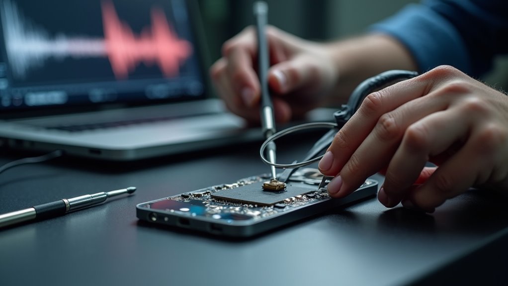 diagnostyka problemów z dźwiękiem iPhone