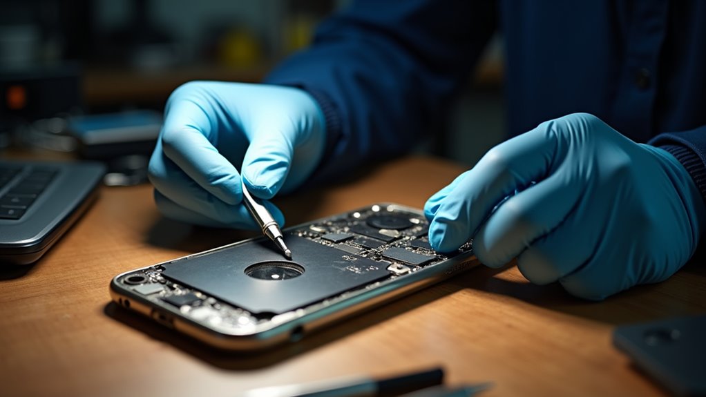 ocena techniczna iPhone’a przed naprawą