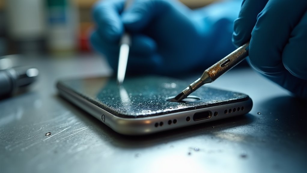 naprawa iphone'a po zalaniu