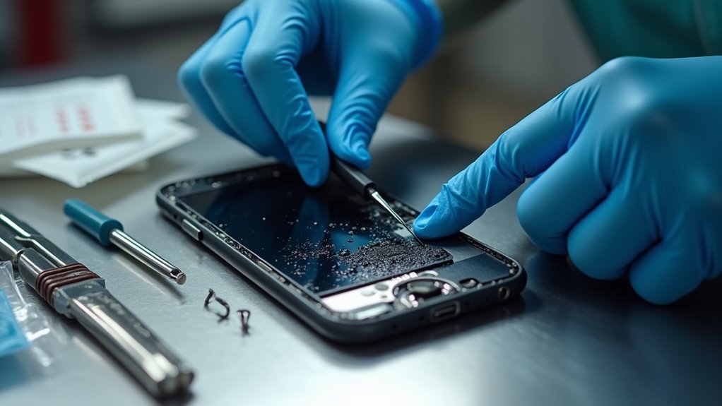 Czyszczenie i konserwacja iPhone’a po zalaniu Koszalin ceny naprawy iPhone