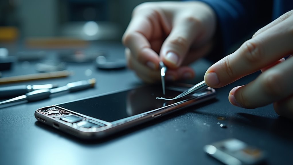 oryginalne standardy naprawy ekranu iPhone