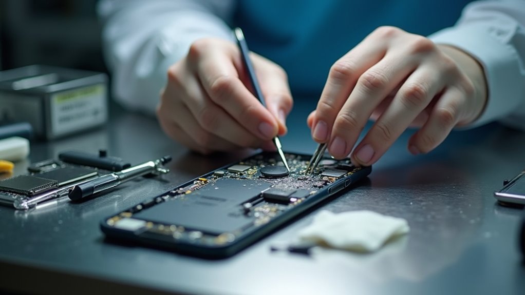 Czyszczenie i konserwacja iPhone'a po zalaniu Legnica telefon po zalaniu