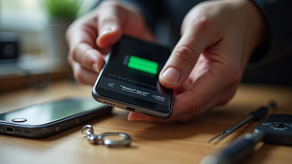 Sprawdzanie stanu baterii iPhone'a Wałbrzych ceny stanu baterii telefonu