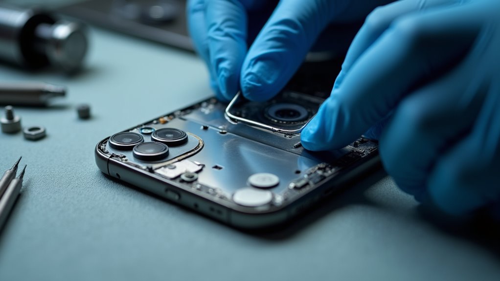 Wymiana szkła aparatu iPhone Opole naprawa szkła w aparacie telefonu