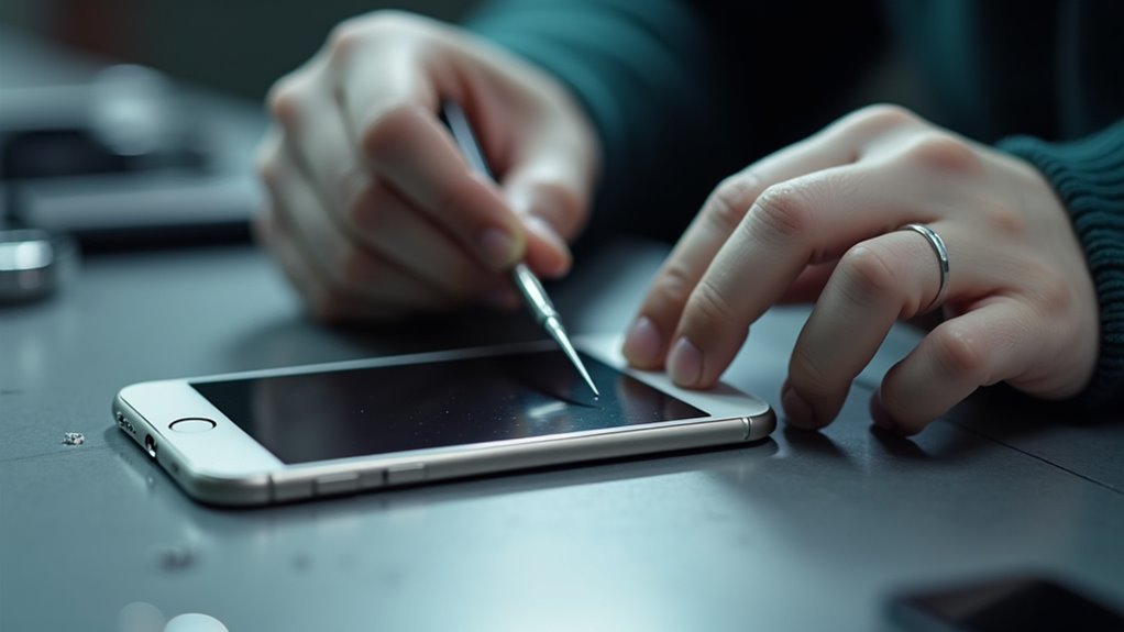 uszkodzenia etui na telefon