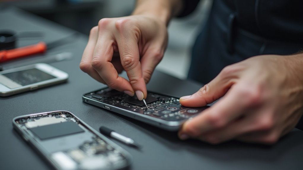 naprawa deformacji etui na telefon