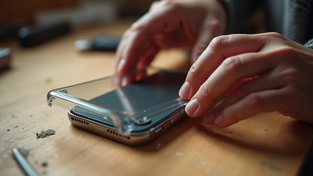 instalacja etui na telefon p ock