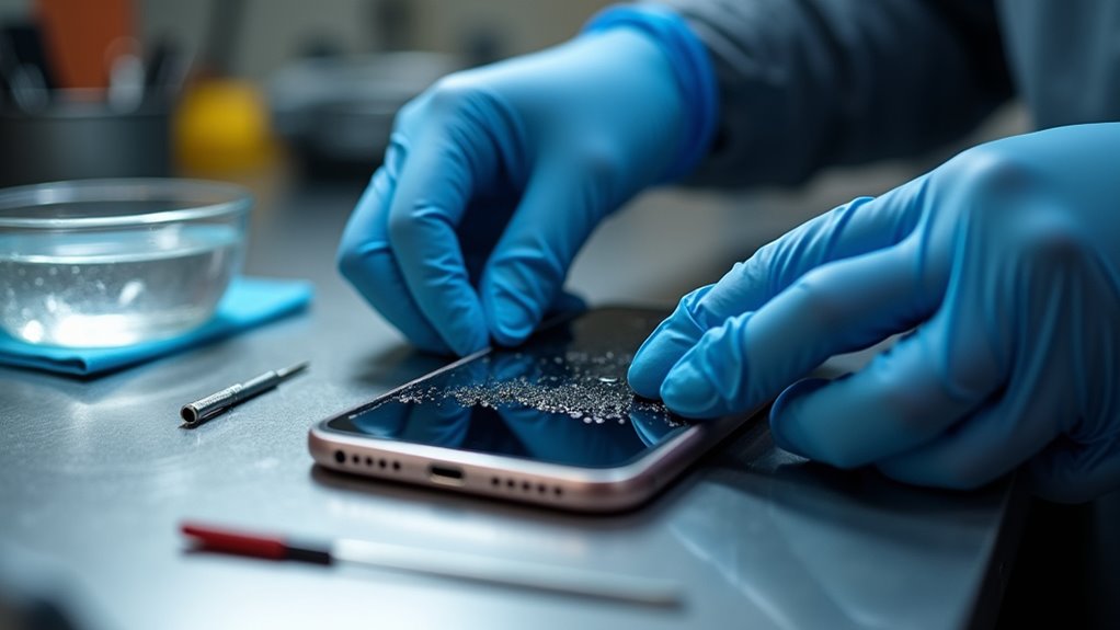 Czyszczenie i konserwacja iPhone'a po zalaniu Ruda Śląska lista cen czyszczenia telefonów
