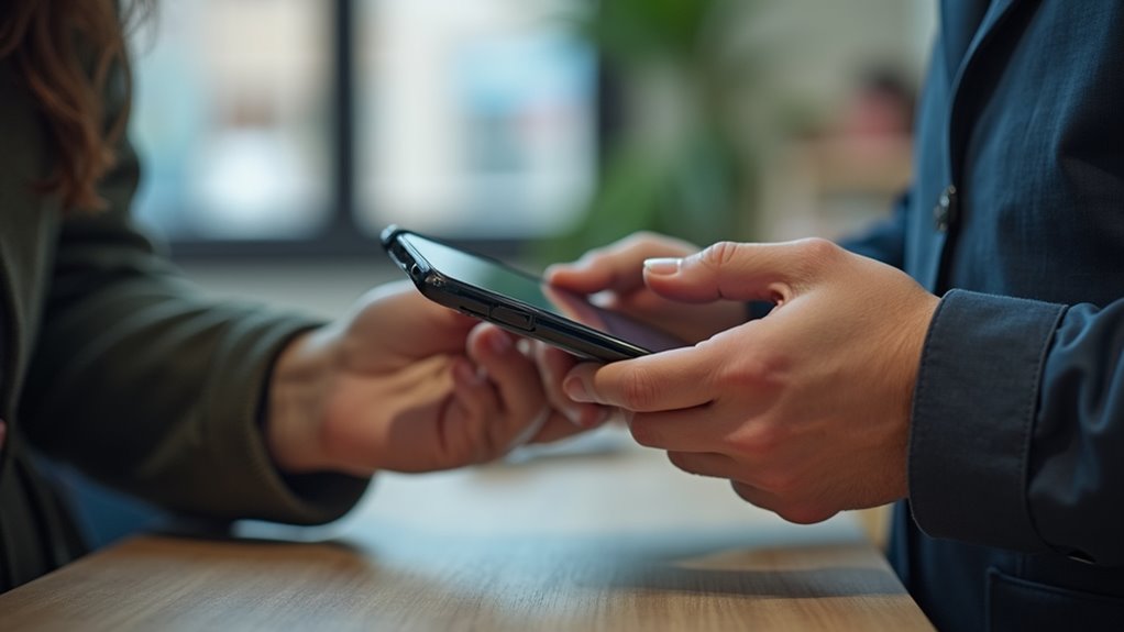 odbiór telefonu po naprawie