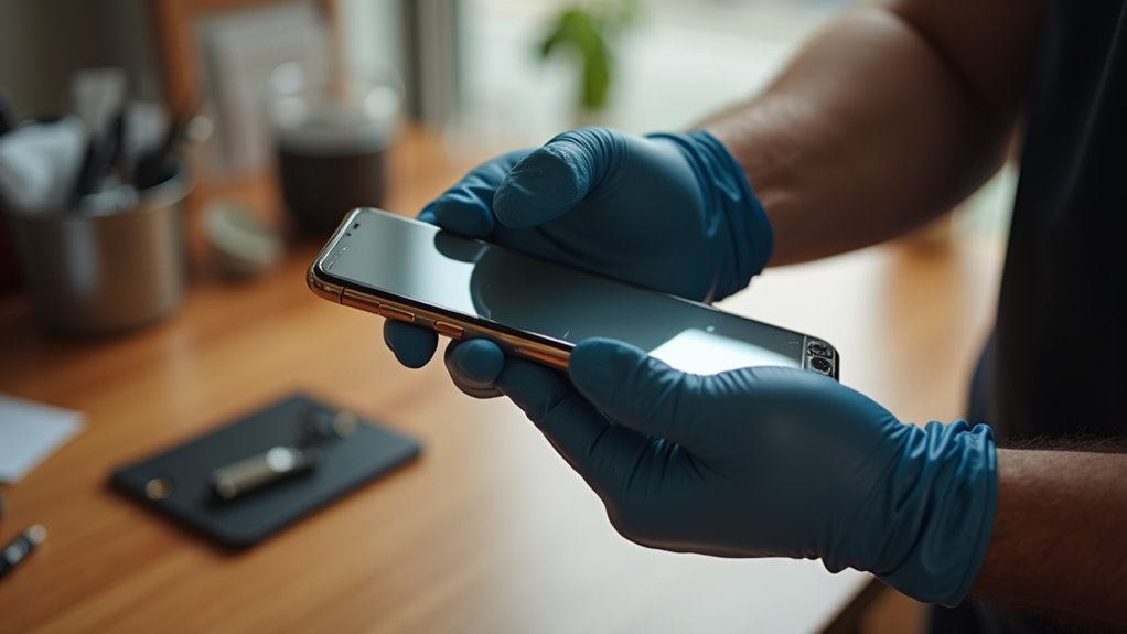 odbiór telefonu po naprawie