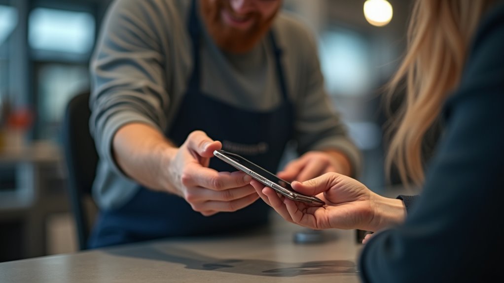 opcje odbioru i zwrotu telefonu