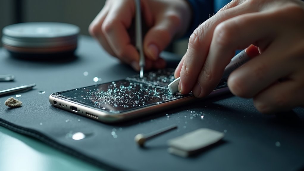 Wymiana tylnej szyby iPhone Włocławek wymiana tylnej szyby telefonu