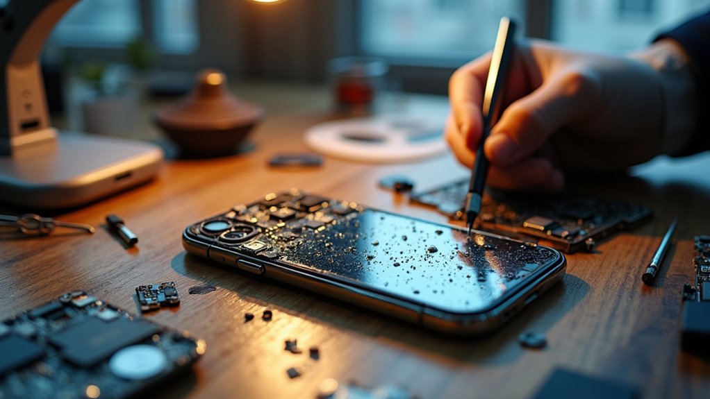 naprawa telefonu po zalaniu