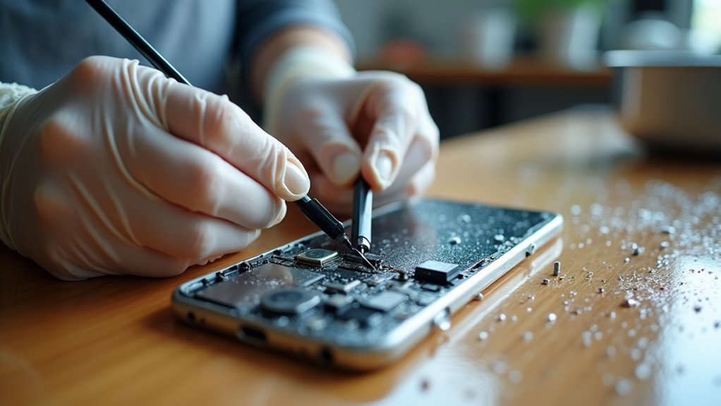 Czyszczenie i konserwacja iPhone'a po zalaniu Jaworzno przywracanie telefonu po zalaniu