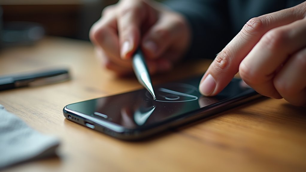 szczegóły cen ochrony ekranu telefonu