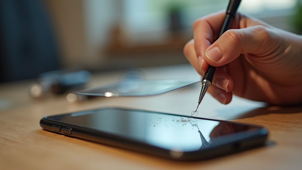 Montaż szkła ochronnego na ekran iPhone’a Elbląg ochrona ekranu telefonu cena