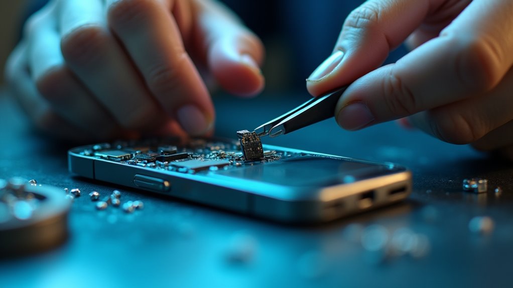 test jakości przywracania ekranu telefonu