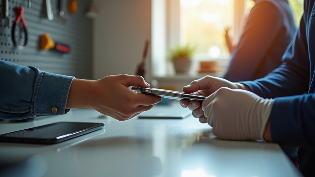 szczegóły procesu obsługi telefonu