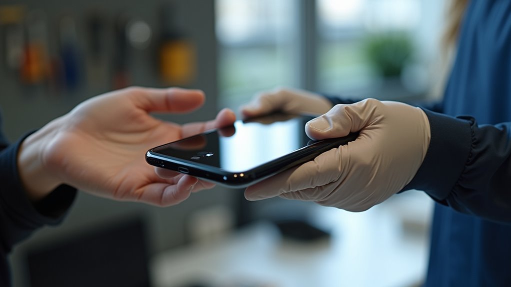 szczegóły procesu obsługi telefonu