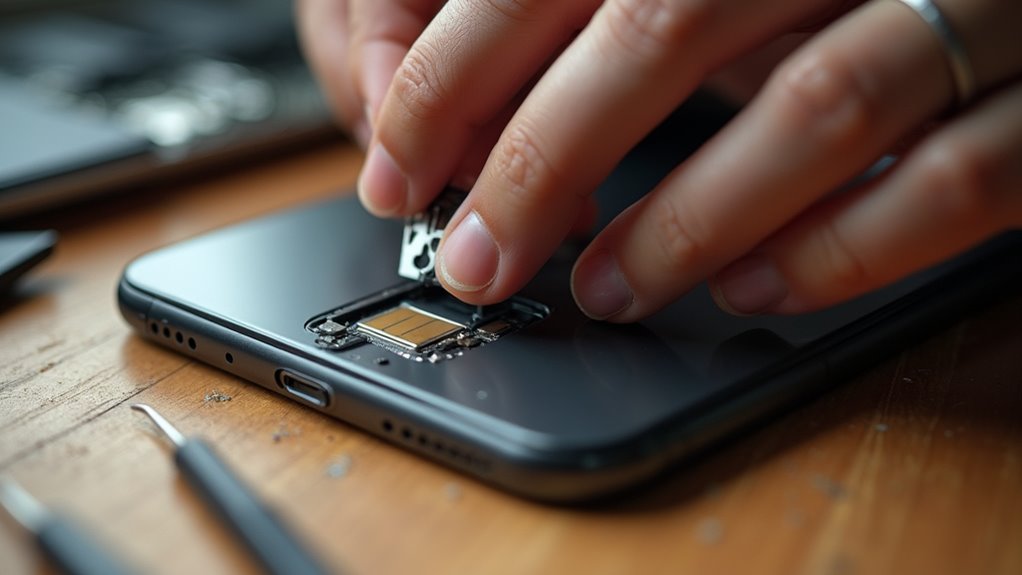 wymiana szufladki na kartę SIM w telefonie kalisz
