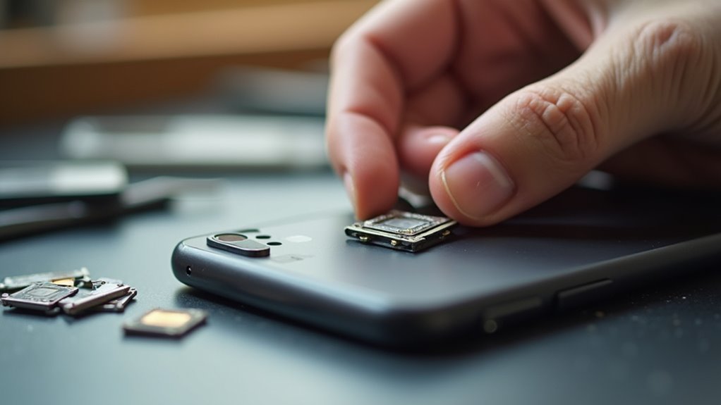 Wymiana tacy SIM iPhone Chorzów cena wymiany szufladki na kartę SIM telefonu
