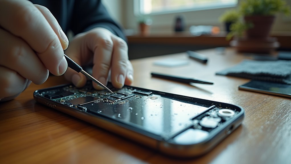 naprawa telefonu po zalaniu