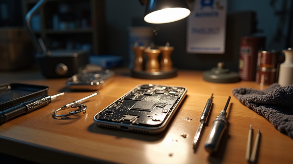 Naprawa iPhone'a po zalaniu Chorzów phone water damage repair in chorz w