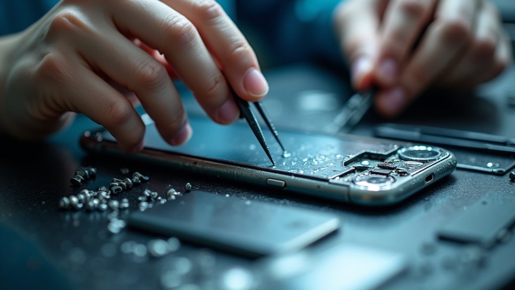 cena naprawy telefonu po uszkodzeniu wskutek zalania