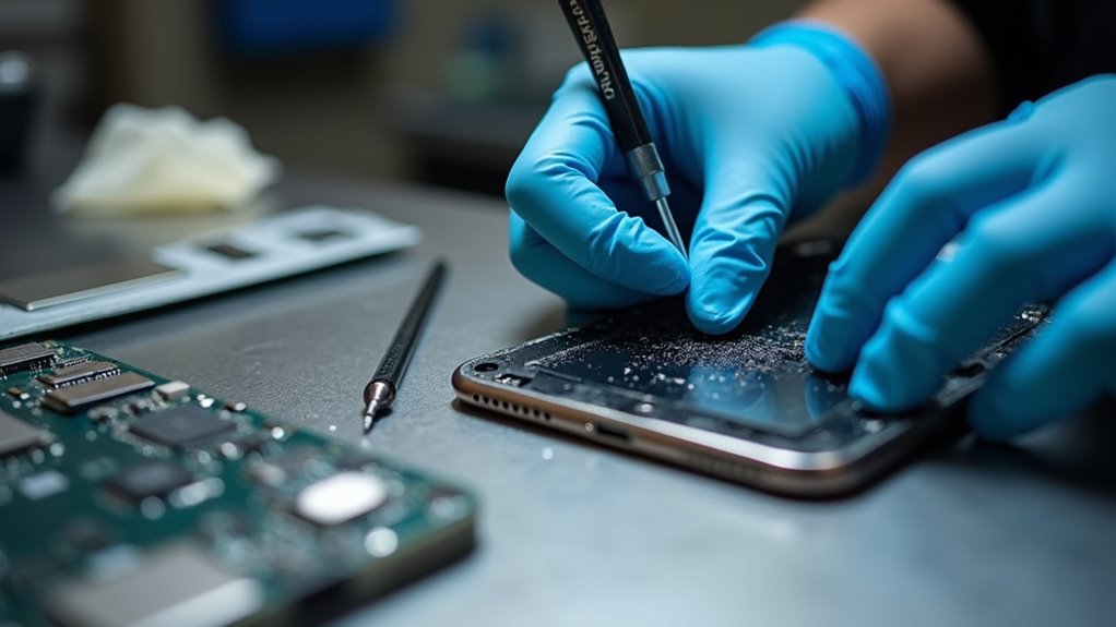 Naprawa iPhone'a po zalaniu Legnica cennik naprawy telefonu po zalaniu