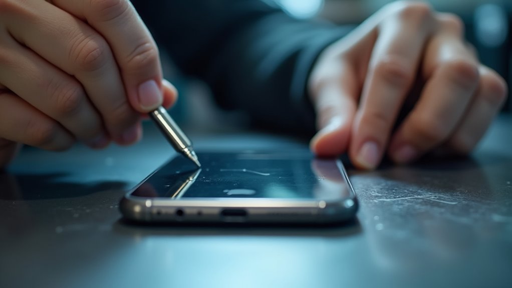 precyzyjna wymiana ekranu iPhone